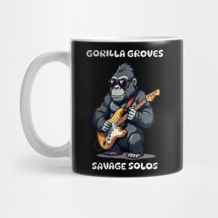Gorilla Grooves: Shredding Solos with Jungle Vibes Mug